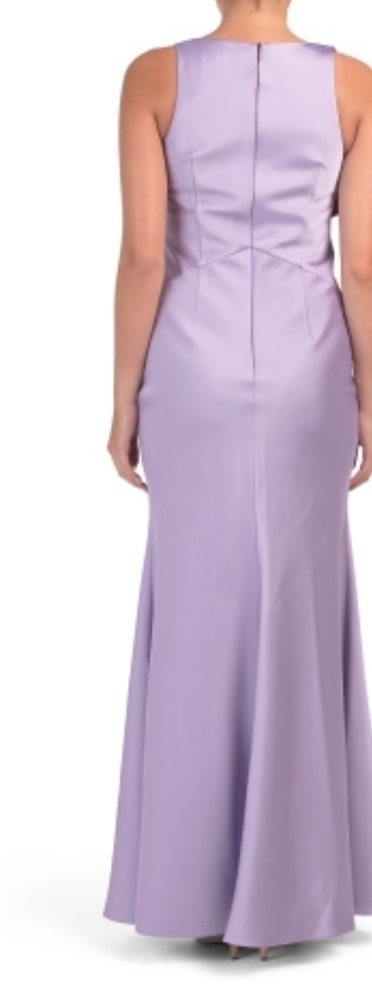 𝅺JS Collection Ruffle Violet Gown - Picture 3 of 17